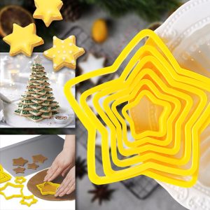 Stervormige koekvormpjes (6st) | STARCUTS