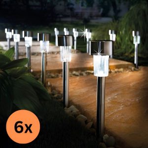 Zonne-priklampen (6st) | SOLSTRE