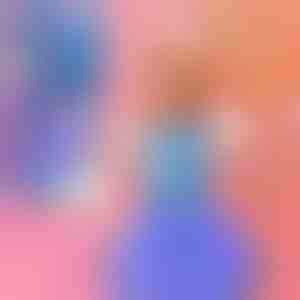 LED shiny skirt PRINCESS