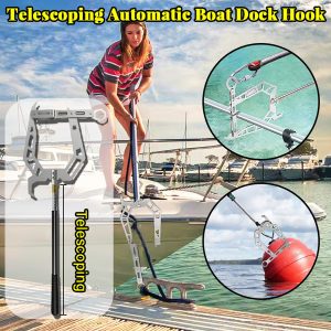 Uitschuifbare metalen boothaak | FASTDOCK