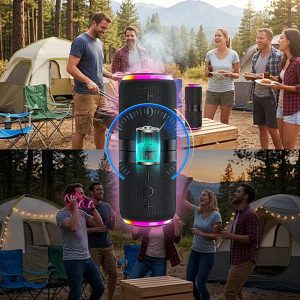 Magnetische Splitsbare Stereo Speaker - True Wireless, 24H, BT 5.4 | MEGABEAT